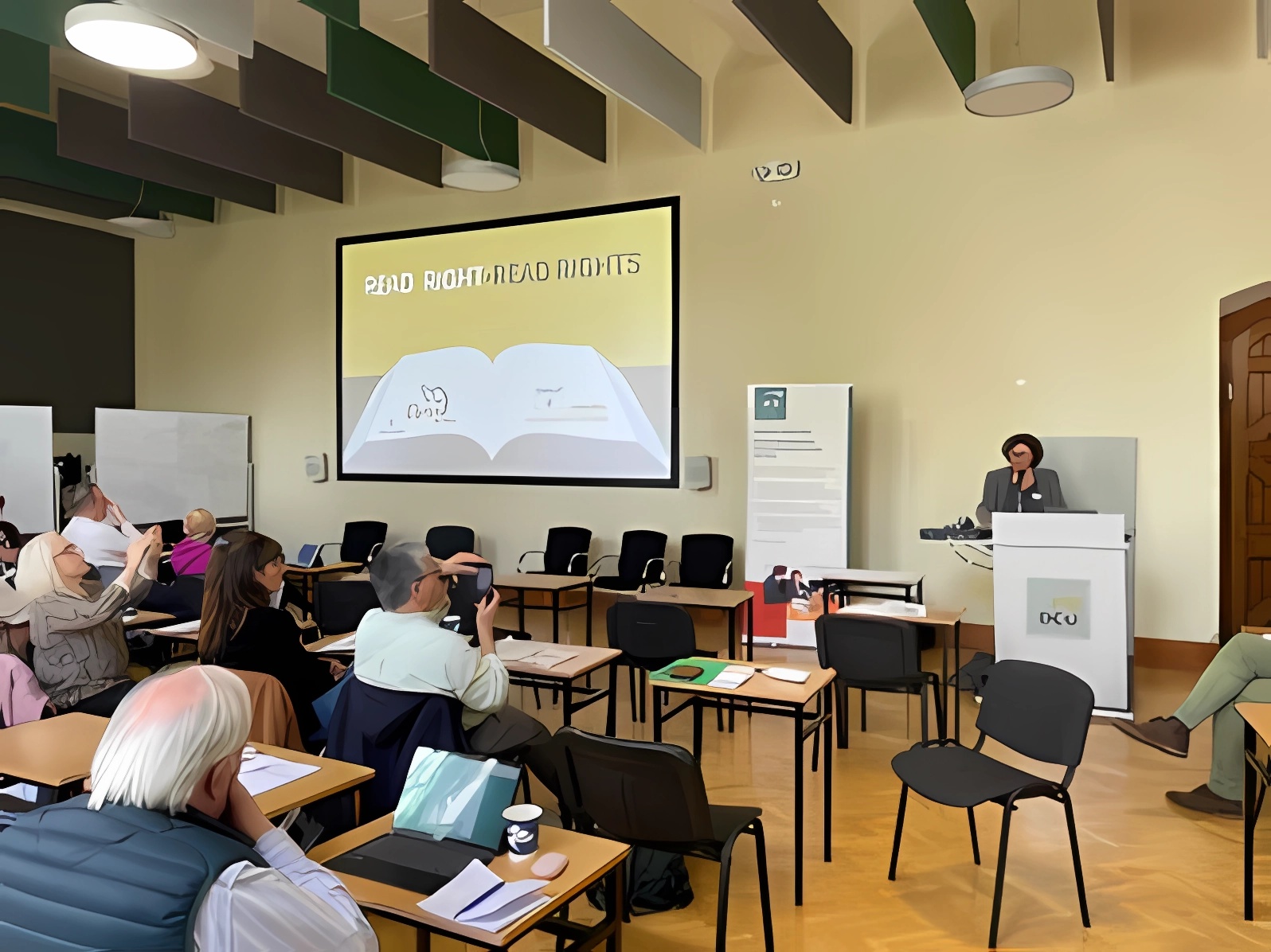 Un bon inici pel projecte “Read Right-Read Rights”